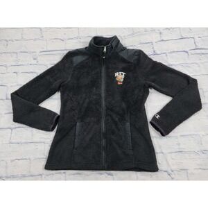 RIT Tigers Jacket Champion WOMENS SIZE S Deep Pile Fleece Sherpa Full Zip
